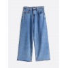 TOMMY JEANS Γυναικείο Jean Charlie Mid Loose Wide Led DW0DW19755-1A5 (Denim Blue) TOMMY JEANS Γυναικείο Jean Charlie Mid Loose Wide Led DW0DW19755-1A5 (Denim Blue)