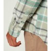 TOMMY JEANS Ανδρικό Βαμβακερό Πουκάμισο Καρό Regular Fit Flannel Shirt DM0DM22024-0H7 (Πράσινο)