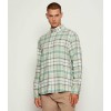 TOMMY JEANS Ανδρικό Βαμβακερό Πουκάμισο Καρό Regular Fit Flannel Shirt DM0DM22024-0H7 (Πράσινο)