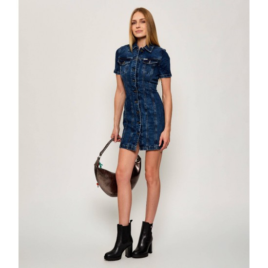 Tommy Jeans Γυναικείο Δερμάτινο Μποτάκι Chelsea με Block Τακούνι EN0EN02831-BDS (Μαύρο)
