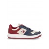 Tommy Jeans Ανδρικό Premium Δερμάτινο Sneaker Tjm Basket Premium EM0EM01256-C87 (Μπλε)