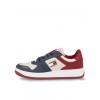 Tommy Jeans Ανδρικό Premium Δερμάτινο Sneaker Tjm Basket Premium EM0EM01256-C87 (Μπλε)