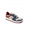 Tommy Jeans Ανδρικό Premium Δερμάτινο Sneaker Tjm Basket Premium EM0EM01256-C87 (Μπλε)