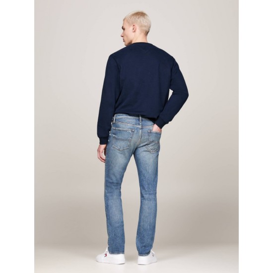 Tommy Jeans Ανδρικό Jean Παντελόνι Scanton Slim Fit DM0DM20390-1A5 (Light Blue Denim)