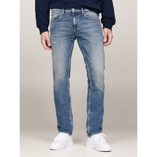 Tommy Jeans Ανδρικό Jean Παντελόνι Scanton Slim Fit DM0DM20390-1A5 (Light Blue Denim)