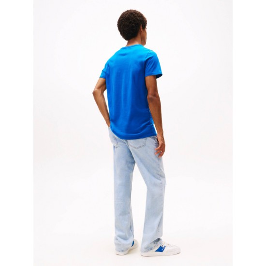 Tommy Jeans Ανδρικό T-Shirt TJM XSLIM FIT JERSEY TEE DM0DM04411-C8O(Ηλεκτρίκ)