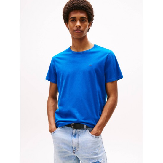 Tommy Jeans Ανδρικό T-Shirt TJM XSLIM FIT JERSEY TEE DM0DM04411-C8O(Ηλεκτρίκ)