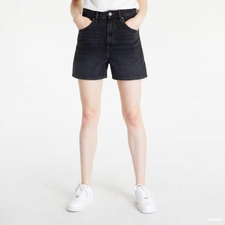 Tommy Jeans Γυναικείο Denim Σορτσάκι Moms Fit Shorts DW0DW15599-1BZ (Μαύρο)