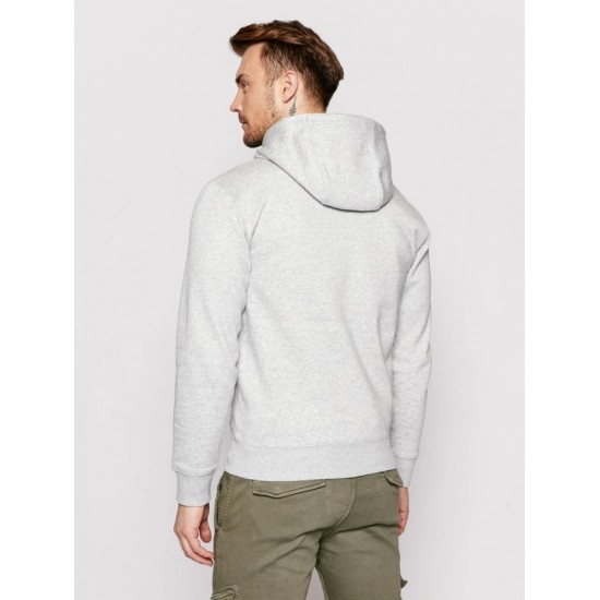 Tommy Jeans Ανδρική Ζακέτα Φούτερ Regular Zip Fleece Hoodie DM0DM09592-P01 (Γκρι)