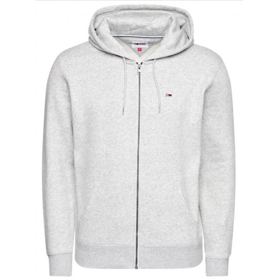 Tommy Jeans Ανδρική Ζακέτα Φούτερ Regular Zip Fleece Hoodie DM0DM09592-P01 (Γκρι)