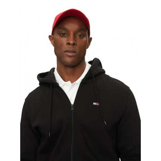 Tommy Jeans Ανδρική Ζακέτα Φούτερ Regular Zip Fleece Hoodie DM0DM020743-BDS(Μαύρο)