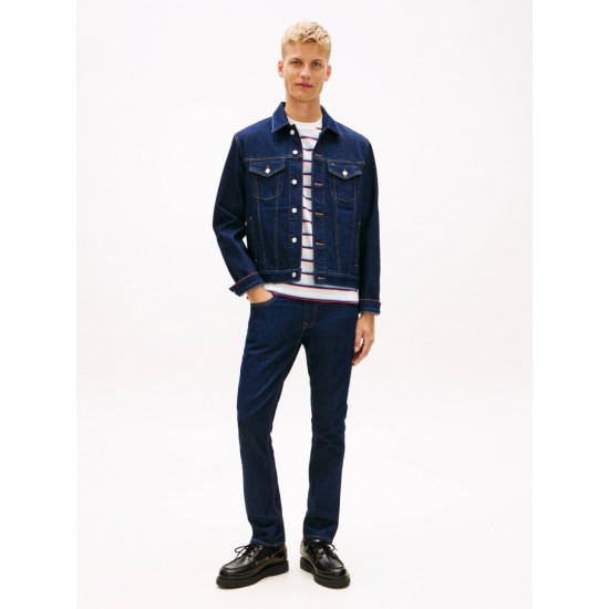 Tommy Jeans  Ανδρικό Παντελόνι Scanton Slim Fit DM0DM23063-1BK Denim Dark(Σκούρο Μπλέ)