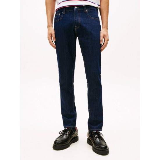 Tommy Jeans  Ανδρικό Παντελόνι Scanton Slim Fit DM0DM23063-1BK Denim Dark(Σκούρο Μπλέ)