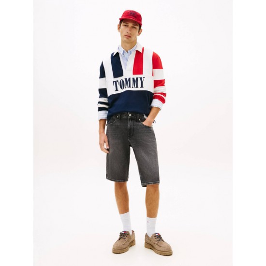 Tommy Jeans Ανδρική Βερμούδα RONNIE SHORT DM0DM22976-1BZ(Γκρι Σκούρο)