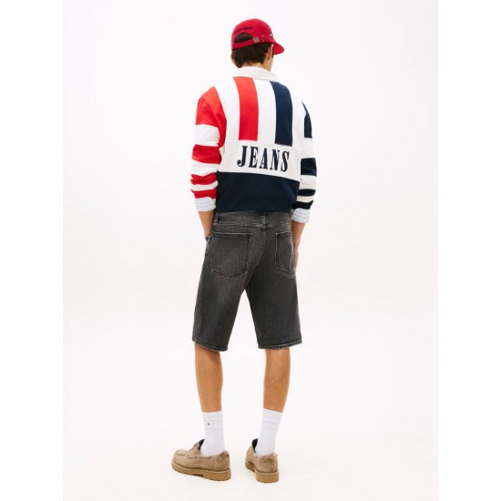 Tommy Jeans Ανδρική Βερμούδα RONNIE SHORT DM0DM22976-1BZ(Γκρι Σκούρο)