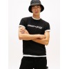 Tommy Jeans  Ανδρικό T-Shirt VINTAGE LA SS TEE Regular Fit DM0DM22548-BDS(Μαύρο)