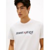 Tommy Jeans Ανδρικό T-Shirt VINTAGE LA SS TEE Regular Fit DM0DM22548-YBL(Λευκό)