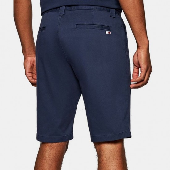 Tommy Jeans Ανδρική Βερμούδα  Scanton Chino Short DM0DM13221-C87 (Μπλε)