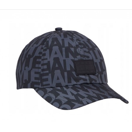 Tommy Jeans Unisex Καπέλο Logomania Cap AW0AW14598-0GJ (Μαύρο)