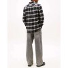 TOMMY JEANS Ανδρικό Βαμβακερό Πουκάμισο Καρό Regular Fit Flannel Shirt DM0DM22024-BDS(Μαύρο)