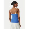 Tommy Jeans Γυναικείο T-Shirt με Τιράντες BADGE STRAPPY TOP SLIM FIT DW0DW22261-C6H(Μπλε Ραφ)