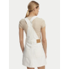 Tommy Jeans  Γυναικείο Φόρεμα Denim Dungaree Dress FLG DW0DW22002-1D0(Λευκό)