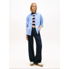 Tommy Jeans Γυναικείο Πουκάμισο Ποπλίνα με Ρίγα Regular Fit DW0DW22211-0A5(Μπλέ)