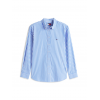 Tommy Jeans Γυναικείο Πουκάμισο Ποπλίνα με Ρίγα Regular Fit DW0DW22211-0A5(Μπλέ)