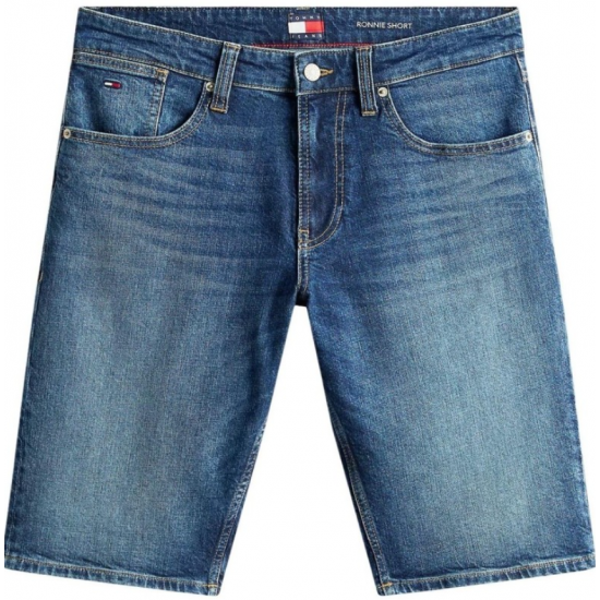 Tommy Jeans  Ανδρικό Ronnie Short Regular Fit DM0DM22980-1ΒΚ Denim Medium(Μπλέ)