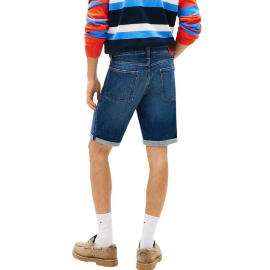 Tommy Jeans  Ανδρικό Ronnie Short Regular Fit DM0DM22980-1ΒΚ Denim Medium(Μπλέ)