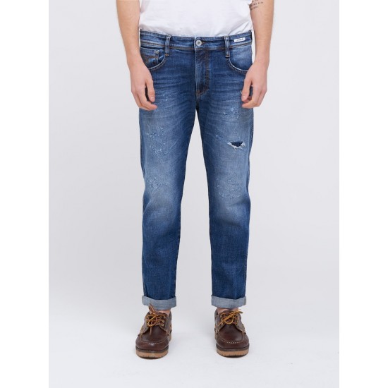 Uniform Jeans Ανδρικό Jean Darrell Skinny Fit Boyfit 7-UM0124.364.S2.050 (Μπλε)