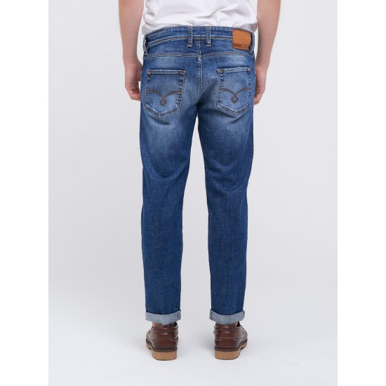 Uniform Jeans Ανδρικό Jean Darrell Skinny Fit Boyfit 7-UM0124.364.S2.050 (Μπλε)