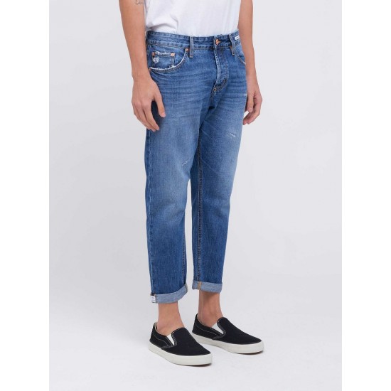 Uniform Jeans Ανδρικό Jean Danny Fit Regular Cropped 7-UM0169.715.S3.050 (Μπλε)