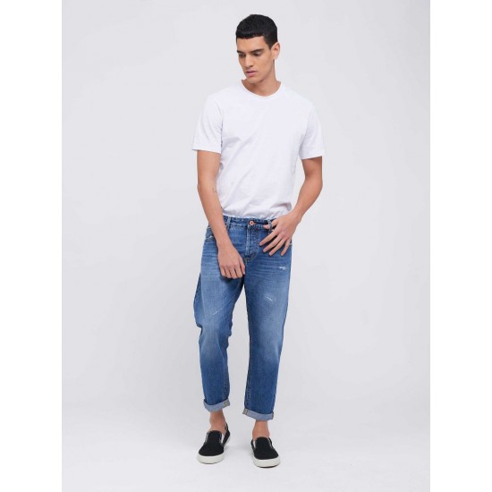 Uniform Jeans Ανδρικό Jean Danny Fit Regular Cropped 7-UM0169.715.S3.050 (Μπλε)