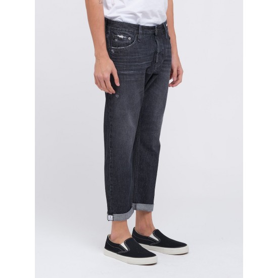 Uniform Jeans Ανδρικό Jean Danny Regular Fit Cropped 7-UM0169.837.BLS.050 (Μαύρο)