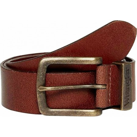 Wrangler Men's Leather Belt (Brown Tampa)