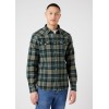 Wrangler Ανδρικό Πουκάμισο Western Shirt Deep Green (Χακί)