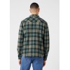 Wrangler Ανδρικό Πουκάμισο Western Shirt Deep Green (Χακί)