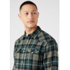 Wrangler Ανδρικό Πουκάμισο Western Shirt Deep Green (Χακί)