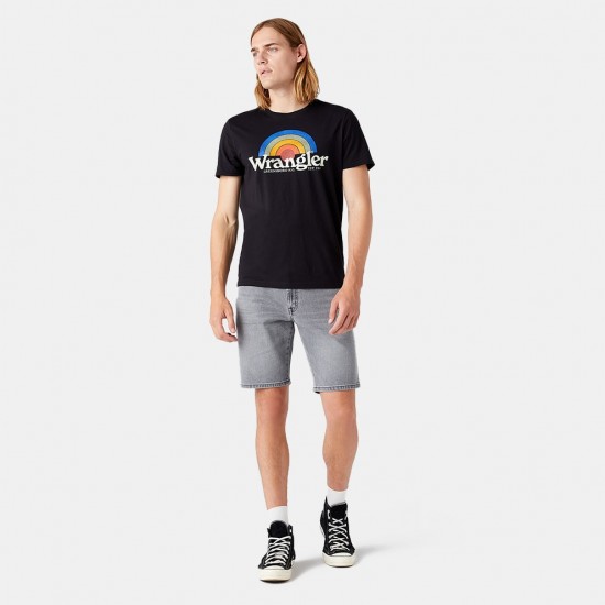 Wrangler Sunrise Ανδρικό T-shirt (Μαύρο)