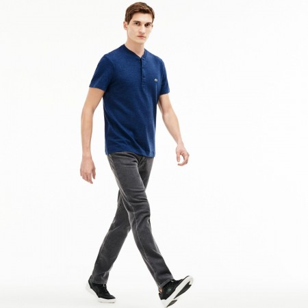 Lacoste Men's Slim Fit Cotton Jean HH0543 00 L1U Grey