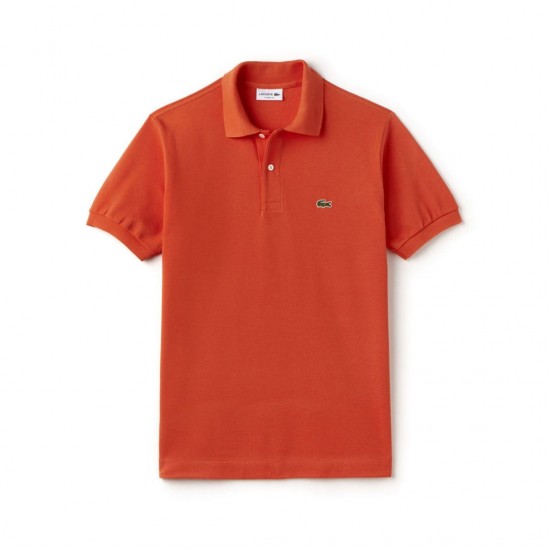 Lacoste Men's Classic Fit Polo Pique Shirt L.12.12 00 5QP Carotte