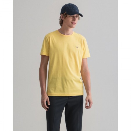 Gant Men's Original T-Shirt Brimstone Yellow