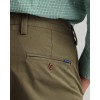 Gant Ανδρικό Βαμβακερό Παντελόνι Twill Chinos Hallden  Στενή Γραμμή 1500038 301 Χακί