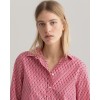 Gant Women's Geometric Shirt Regular fit 4322075 665 Rapture Rose