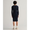 Gant Women's Twisted Cable Dress 4502048 433 Evening Blue