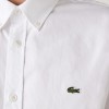 Lacoste Men's Regular Fit Premium Cotton Shirt White