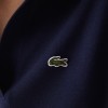 Lacoste Γυναικεία Ρευστή Polo Piqe Μπλούζα Χαλαρής Εφαρμογής PF0504 00 166 Μπλε