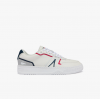 LACOSTE Ανδρικά Δερμάτινα Παπούτσια Sneakers L001 7-42SMA0092 407 Λευκά