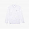 Lacoste Men's Regular Fit Premium Cotton Shirt White